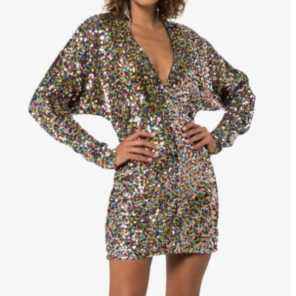 The Attico sequins dress